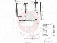Piata Dorobanti | 2 camere | 47mp | Semidecomandat | B12681